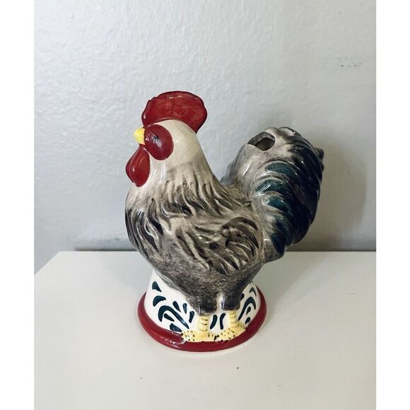 Ltd Commodities Rooster  Utensil Holder / Centerpiece-Flaw Please Read - Picture 1 of 6